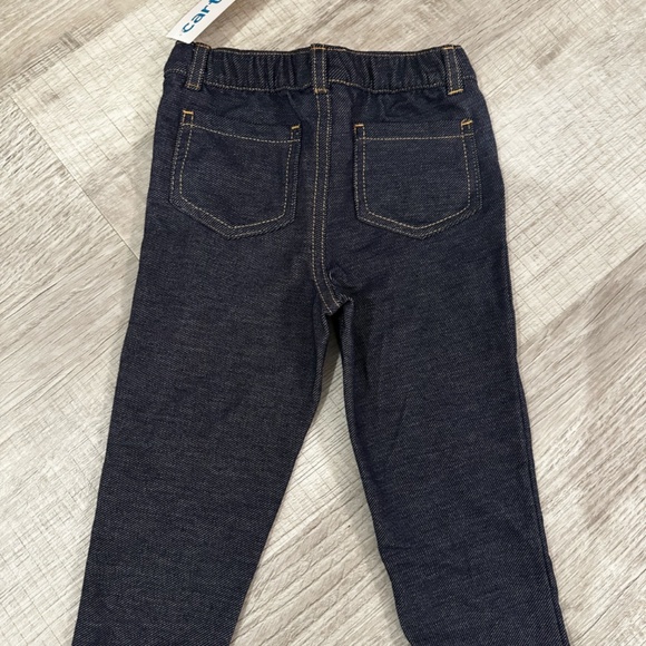 NWT Carters denim like leggings toddler girl - 18months - Picture 4 of 5
